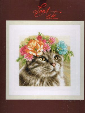 AANBIEDING LANARTE BORDUURPAKKET , FLOWER CROWN MAINE COON 189339/ 191867