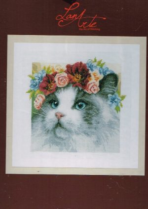 LANARTE BORDUURPAKKET , FLOWER CROWN RAGDOLL  189340