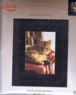 LANARTE BORDUURPAKKET , RELAXED TABBY 146177