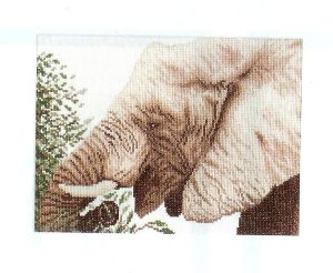 LANARTE BORDUURPAKKET, EATING ELEPHANT 35141