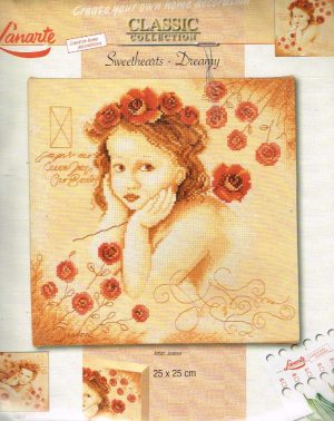 LANARTE BORDUURPAKKET, SWEETHEARTS- DREAMY  15612