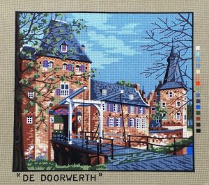 VOORBEDRUKT BORDUURSTRAMIEN    DE DOORWERTH